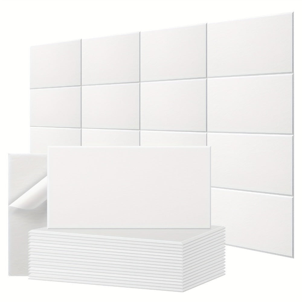 16 Paneles acústicos de absorción de sonido de 60 cm x 30 cm, ideales para estudios de grabación, salas de piano, áreas de juegos, teatros, espacios de podcast, paredes, techos y diversos entornos acústicos