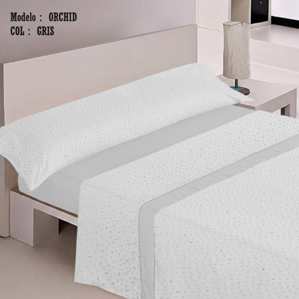 Juego de Sábanas Estampadas Para Cama 90,Cama 105,Cama 135,Cama 150 ,Juego de Cama Confortable de Tacto Suave 3Piezas(1Funda de Almohada 1Sábana Encimera 1Bajera Ajustable)