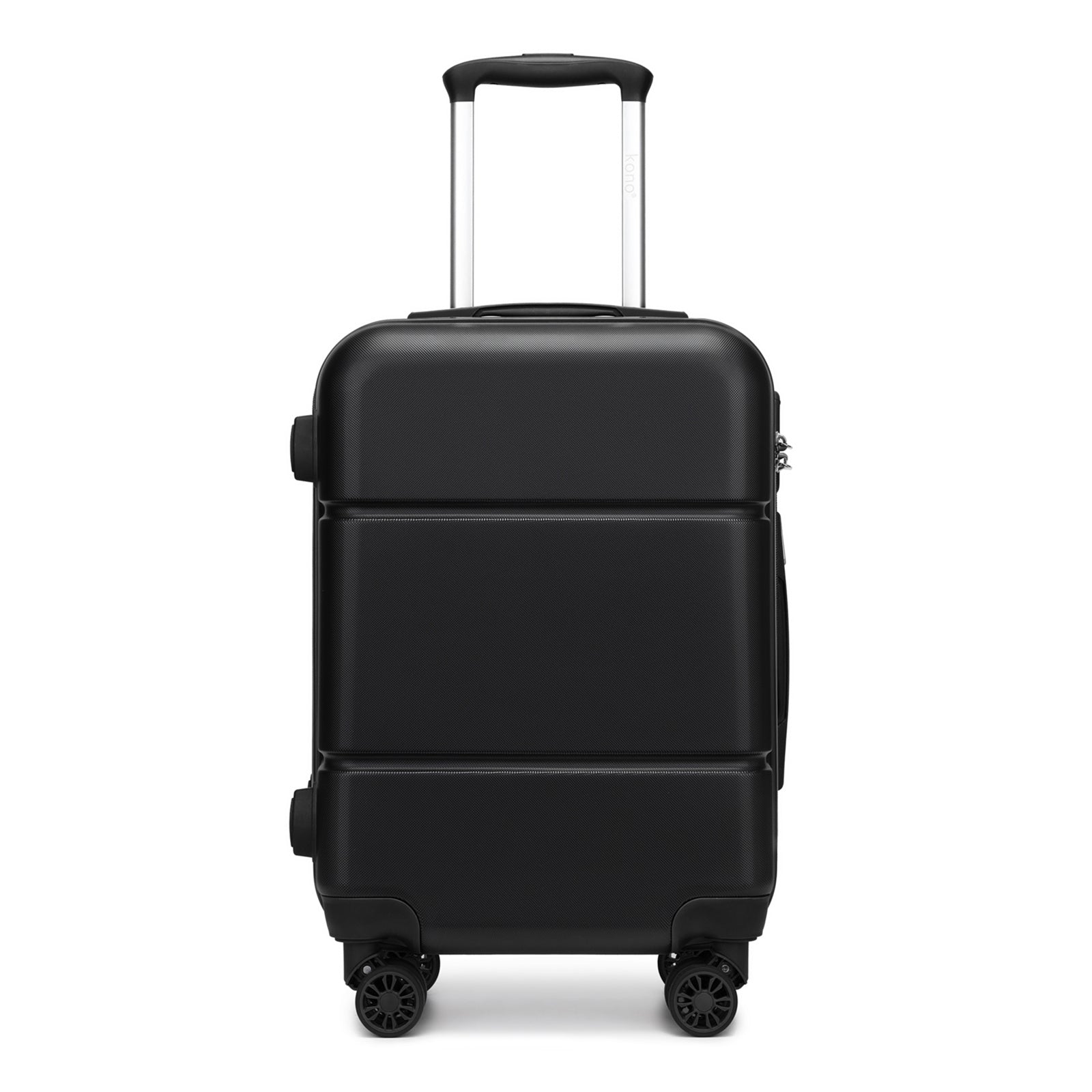 1 pieza de maleta de cabina de 20 pulgadas (55 cm) de ABS prémium con candado de combinación seguro para viajes sin esfuerzo, regreso a clases, regalo de vacaciones