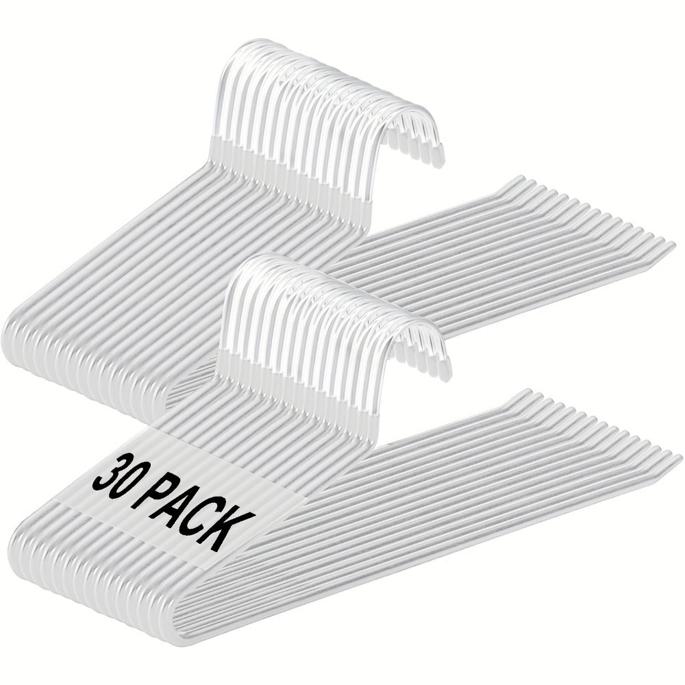 Perchas para ropa | 30 piezas de perchas para pantalones de metal dorado, perchas para pantalones de extremo abierto, almacenamiento de ropa
