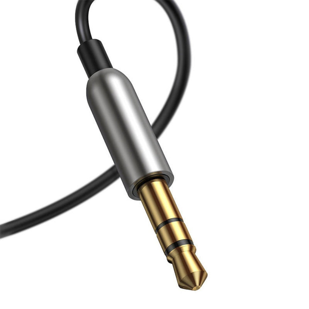 Adaptador de audio Bluetooth 5.0 Baseus USB - AUX, conexión de audio inalámbrica, negro, alta calidad, compatible con la mayoría de los dispositivos.