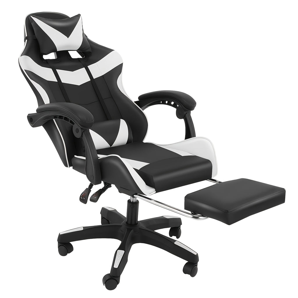 Silla de oficina para teletrabajo y estudio | metal y ajustable