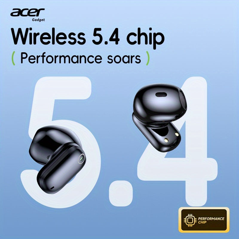 Auriculares Bluetooth | Los auriculares inalámbricos Acer OHR501 presentan un diseño semi-intrauditivo con cancelación de ruido, lo que