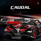 Kit de bloques de construcción de coche desafiante, modelo de coche 1:14 de 1391 piezas, juego de construcción de juguetes DIY