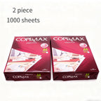 Papel de impresión A4, adecuado para impresión de oficina, estudiantes, impresión doméstica, blanco, 1 paquete de 500 hojas, 500 hojas/1000 hojas/2500 hojas,