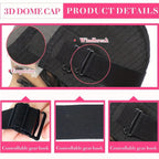 Pelucas de cabello humano con densidad del 250%, diseñadas para ser fáciles de usar sin pegamento. Estas pelucas predepiladas y precortadas con cierre de encaje HD 5X5 son perfectas para principiantes, con estilos de onda corporal que se pueden poner en 3