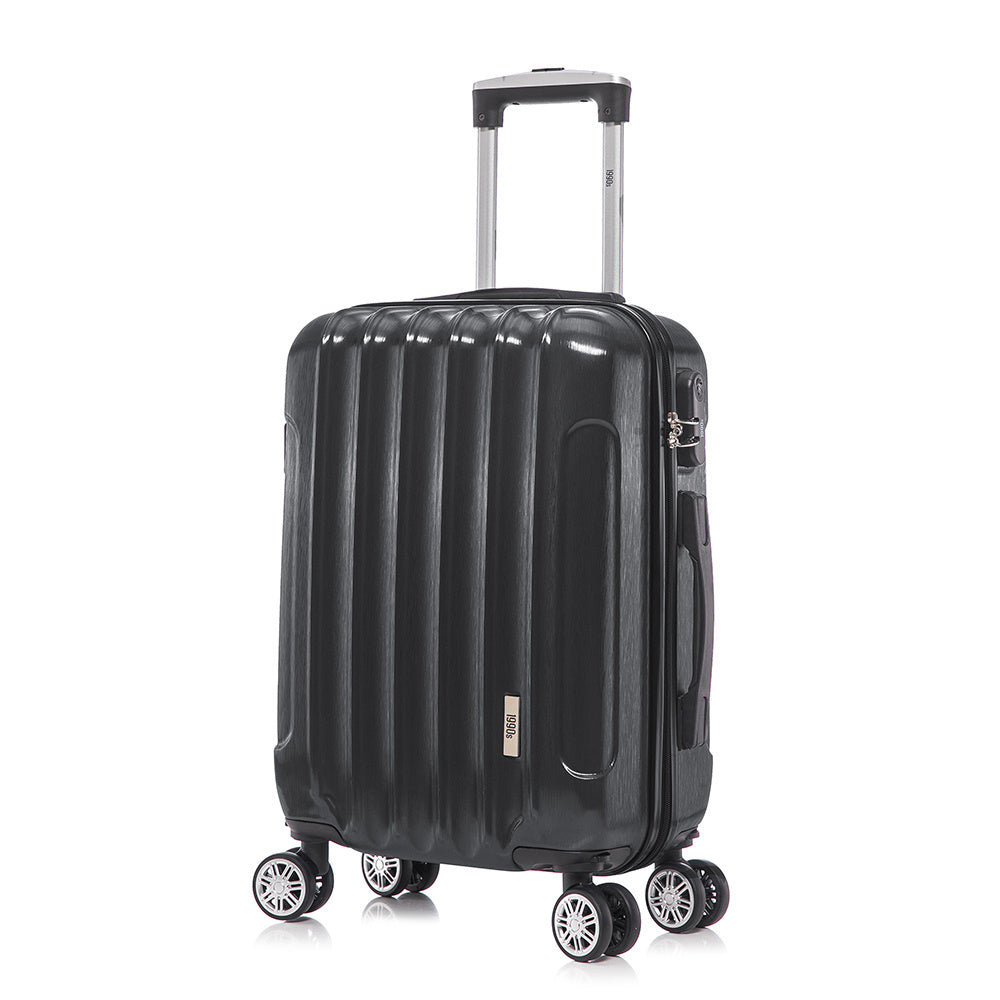 Maleta de Cabina Policarbonato 55x40x20cm (40L) - 20 Pulgadas - Negro/Azul/Amarillo/Rojo/AzulMarino/Plaeada/RosaDorada/Menta