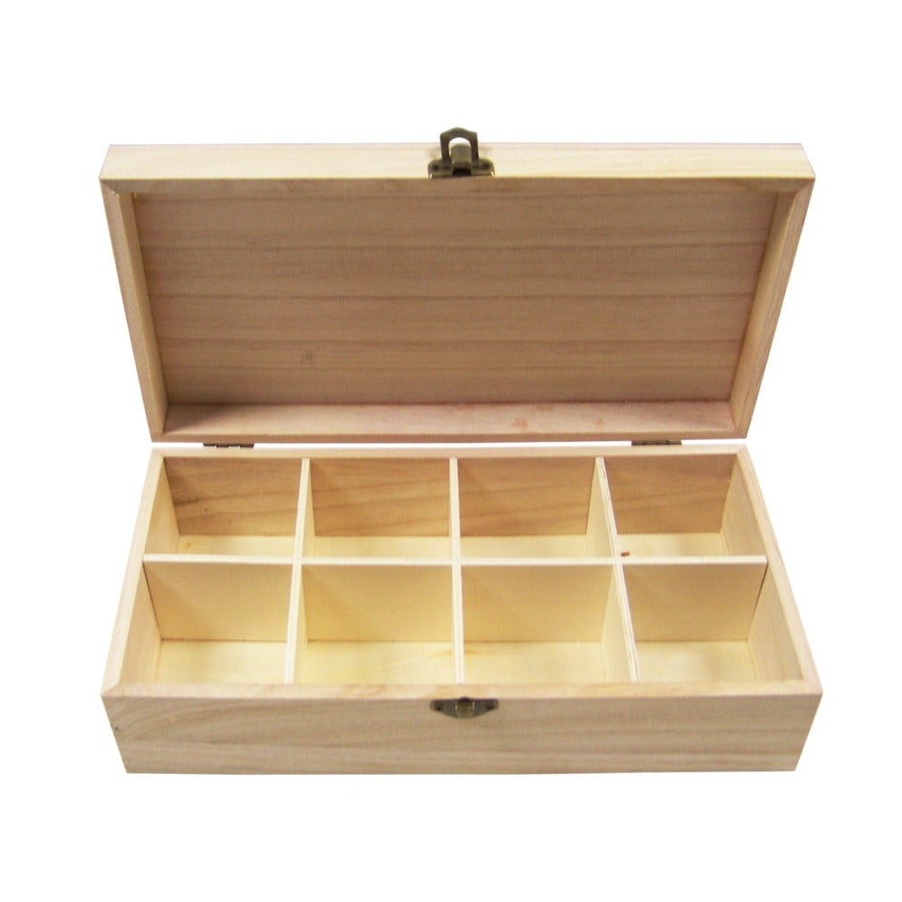 Caja de Joyas de Madera con Compartimentos | Caja Organizadora de Joyas de Madera (Varios Modelos) | Caja de Almacenamiento de Joyas de Madera con Tapa | Caja de Joyas de Madera con Cerradura