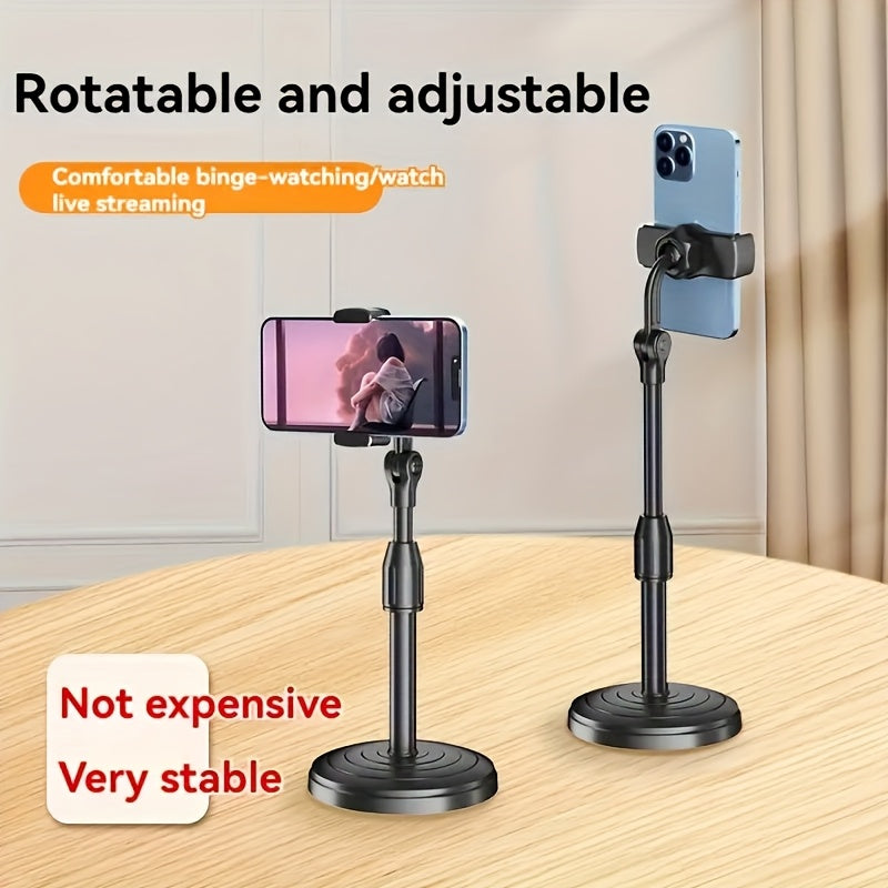 Soporte ajustable con brazo giratorio para vídeo, fotografía y uso de escritorio
