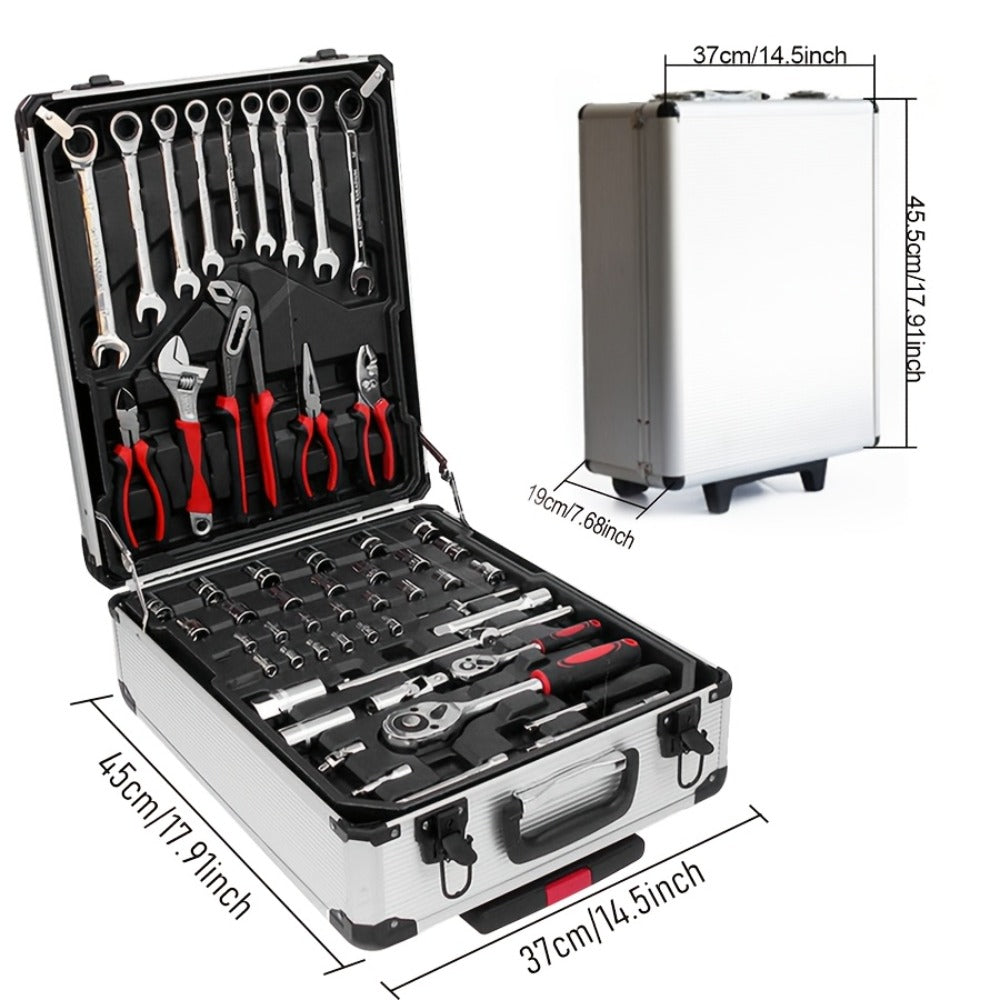 Kit de herramientas | Juego de herramientas de 899/53/51/46 piezas, kit de herramientas de maquinaria para reparaciones del hogar y kit de