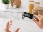 Set de recipientes grandes de vidrio para almacenamiento de alimentos, 4pza.s, 1000Ml | Tarros de cocina altos con tapa de bambú natural y sello de silicona | Contenedores de organización de cocina y despensa para productos secos, espagueti, arroz y cerea