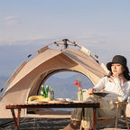 Tienda de Campaña para 2/4 Personas, Montaje Rápido y Fácil, Carpa Portátil con Bolsa de Transporte, Ideal para Senderismo y Aventuras al Aire Libre