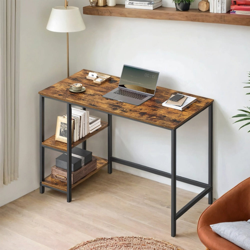 Mesa de Trabajo, Escritorio, 50,1 x 100,1 x 76,1 cm, Mesa de Ordenador, Estilo Moderno, para Oficina en Casa, Dormitorio, Sala de Estar, Estudio