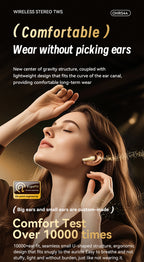 Auriculares Bluetooth | Acer Ohr Auriculares inalámbricos de 13.82 metros, calidad de sonido estéreo, auriculares con reducción de ruido en