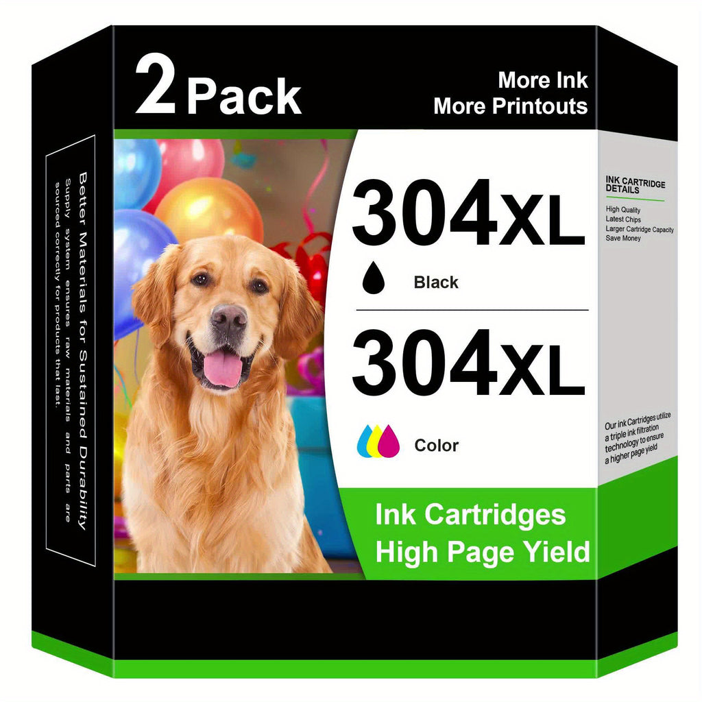 Cartucho de tinta | Cartuchos de tinta 304XL refabricados para HP 304 XL para HP ENVY 5020 5030 5032 5055 DeskJet 2620 2622 2630 3730 3733 3735