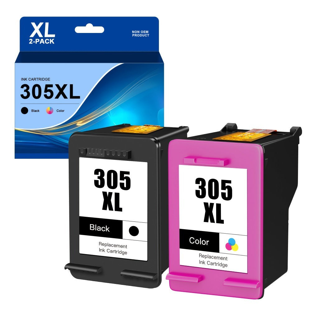 Cartuchos de Tinta 305XL Reacondicionados para HP 305 305XL Cartuchos Impresora para HP DeskJet 2700 2710 2720 2722 DeskJet Plus 4100 4110 4120 4121 4130 Envy 6010 6020 6030 6032 Envy Pro 6400 6420 (Color , 2 Juegos), Cartuchos Imprimir, Suministros Ofici