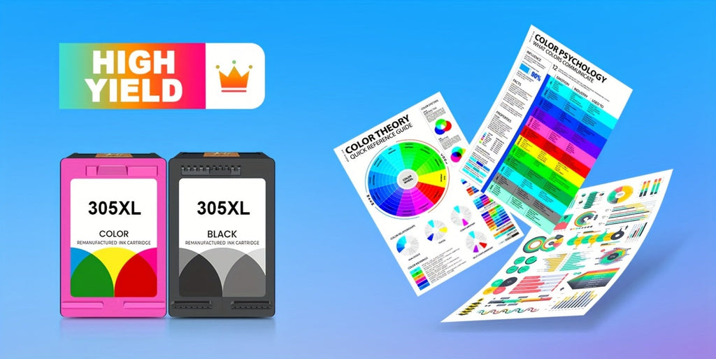Cartuchos de tinta 305XL de repuesto compatibles con los cartuchos de tinta HP 305XL, color negro, compatibles con las impresoras HP Deskjet 2700 2700E 2752 2752E 2742 2755 4100 4100E 4152 4155E 6000 6055 6400 6458 6458E 6455E