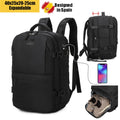 Mochila de cabina expandible 40x25x20-25cm | compartimiento para zapatillas | Mochila casual compatible con portátil 14 pulgadas