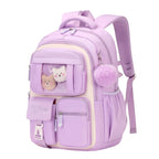 1 Mochila Escolar Transpirable, Bolso Casual para Viajes, Citas y Camping