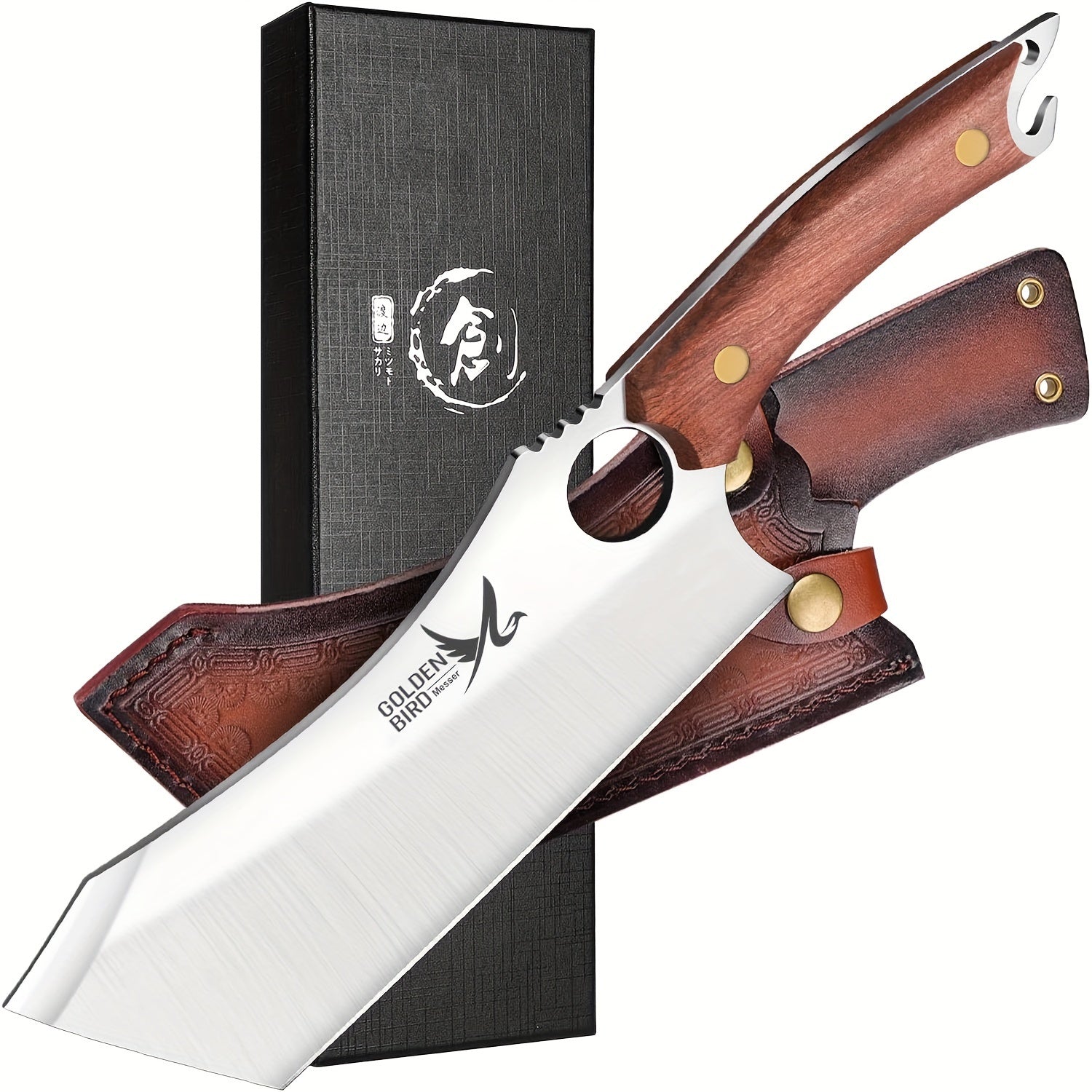 Cuchillo de cocina forjado a mano