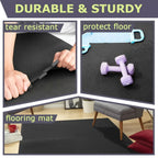 96/108 piezas de tapetes de gimnasio entrelazados de espuma EVA, 30 x 30 cm, tapetes de ejercicio tipo puzzle con baldosas para el suelo, suelo para gimnasio en casa, equipo de ejercicio, tapete de fitness, ideal para yoga, pilates y fitness en casa