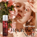 4 Piezas de Perfume Corporal y para Cabello - Crean un Encanto Irresistible, Fragancia Duradera para Todas las Estaciones, Ideal para el Día a Día, Citas o Ocasiones Especiales