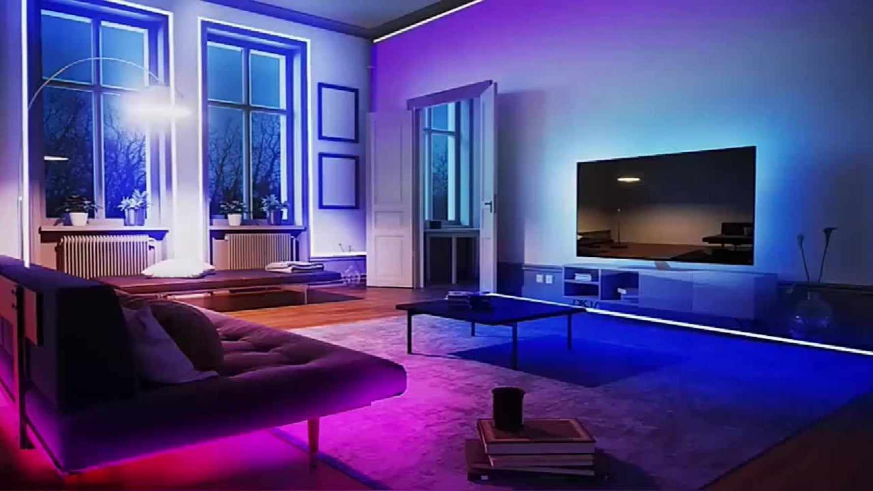 Tira LED | Tiras de luces LED inteligentes de 10M/15M/20M/30M con control remoto de 44 teclas, sincronización de música RGB y cambio de color, 20