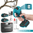 Tijeras de podar eléctricas inalámbricas con motor sin escobillas, máquina de podar eléctrica inalámbrica adecuada para podar, jardinería, árboles frutales y viñedos