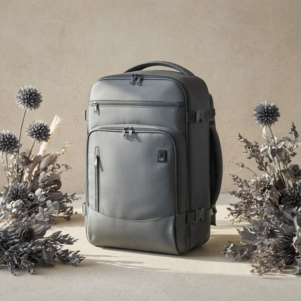 Mochila de Viaje de 30L para Debajo del Asiento con Compartimento para Laptop, Ideal para Avión y Uso Diario | Correas Acolchadas y Sistema de Organización, Equipaje de Mano Unisex, Regalo de Navidad