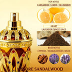 Set de regalo de perfume de 2 piezas para hombre y mujer | Perfume EDP para hombre de 90 ml con aroma oceánico amaderado a sándalo + Perfume para mujer de 30 ml con aroma picante floral afrutado Tacón Alto | Duradero, perfecto para el Día de San Valentín