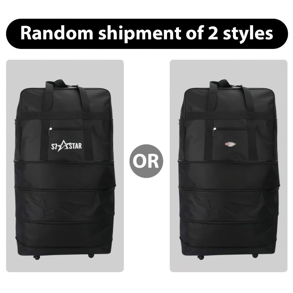Maleta de Viaje de Tamaño Múltiple con Candado de Seguridad de Regalo | Juego de 2 Piezas (1 Maleta + 1 Candado) | Capacidades: 50L, 70L, 100L, 150L | Resistente para Trabajo, Festivales, Viajes