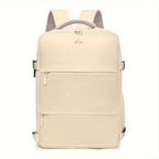 Mochila de Viaje Versátil para Mujer, Bolso Casual Estiloso y Multifuncional para Laptop, Mochila Deportiva para Exteriores con Compartimento para Zapatos