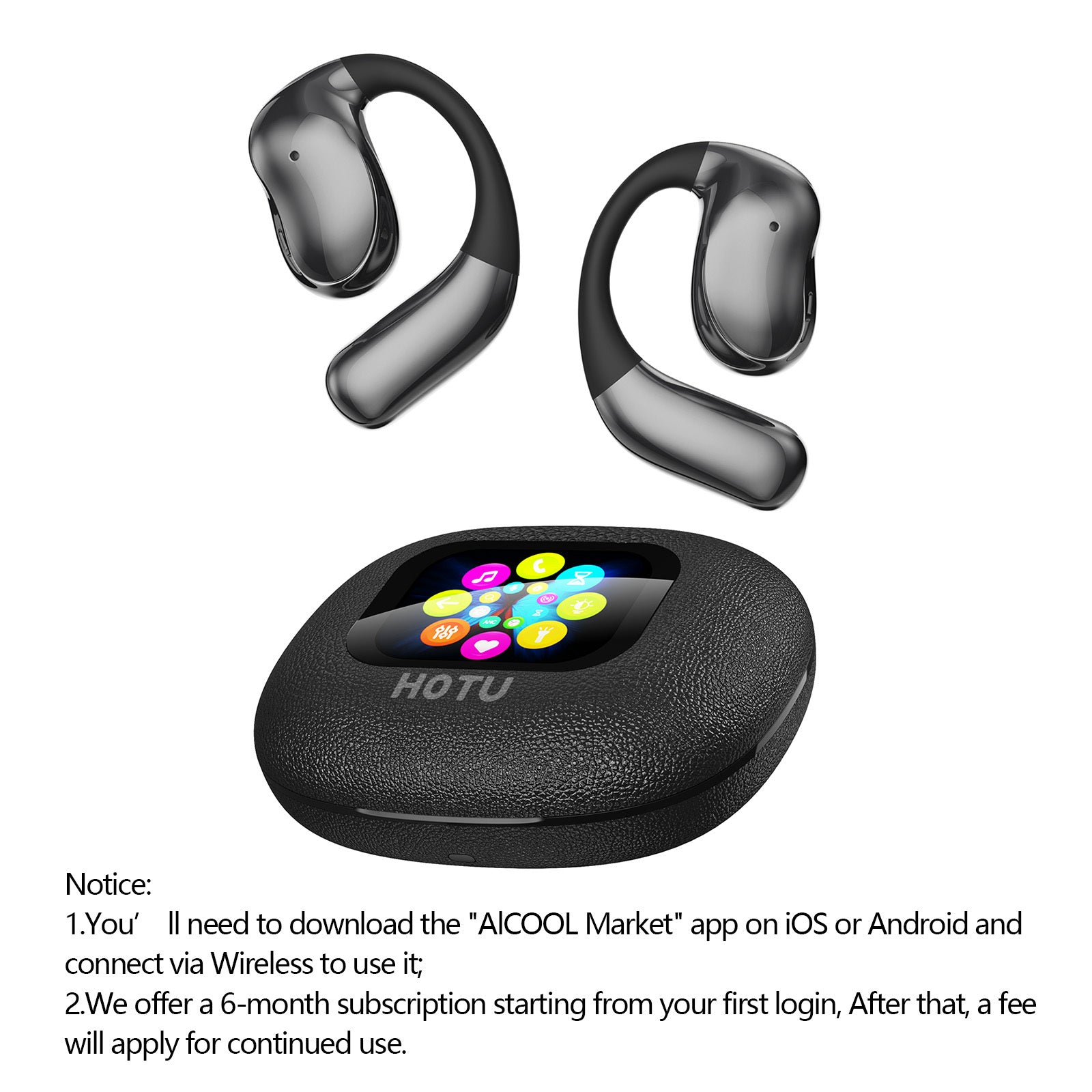 Auriculares Bluetooth | Auriculares de Traducción en Tiempo Real, Traductor de IA para 144 Idiomas, Auriculares Inalámbricos con Reducción de