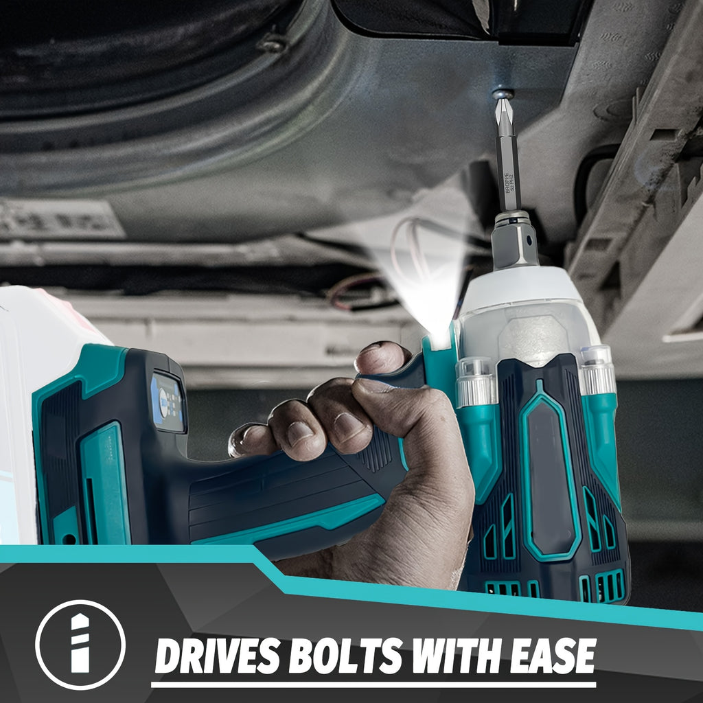 Llave de impacto inalámbrica de 420 Nm para tuercas coche y neumáticos | diseño funcional