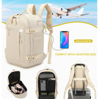 Mochila de cabina 40 x 20 x 25 cm (20 L) | Mochila ideal para viajes en avión | Mochila de cabina para hombre y mujer para el trabajo, viajes, senderismo y escuela