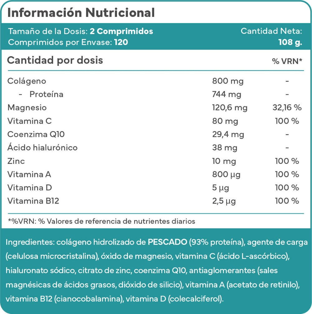 Pack 2X Colágeno Marino - 240 Tabletas - Sevens Nutrition