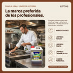 KIMIA - Quita Grasas Extra Fuerte 5L | Quitagrasas Concentrado | Desengrasante Profesional | Potente y Versátil | Desengrasante para Diversas Superficies | Alta Eficacia
