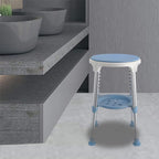 Silla de ducha ajustable para baño movilidad y cuidado diario | 54.5 cm y 150 kg y Ajustable