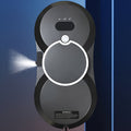 Puruikai 10 Nuevo Producto Navideño Almacenamiento Local Robot de Limpieza de Ventanas Inteligente, Disponible en Blanco y Negro, Robot de Limpieza de Ventanas con Spray Automático y Control Remoto, Potente Succión con Seguridad Anticaída, Ahorra Tiempo y