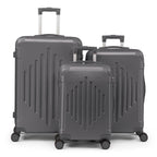 Juego de 3 Maletas de Carcasa Dura con Ruedas Giratorias - Maletas de Mano Ligeras para Hombres y Mujeres, Juego de Equipaje de Viaje Duradero (Incluye Tamaño de Cabina)