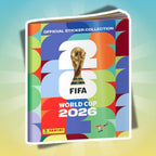 Álbum de pegatinas de tapa blanda Panini Copa Mundial de la FIFA 2026 con 6 pegatinas – Álbum de pegatinas oficial