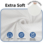 1 Funda Elástica para Sofá – Suave, Duradera, Antideslizante, Apta para Sofás de 1 a 4 Plazas, Lavable a Máquina, Resistente a Arañazos, Decoración Moderna para Sala de Estar, Dormitorio y Oficina