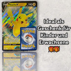 Pokémon XXL Inglés Paquete de 2 Jumbo Sobre Tamaño Aleatorio Raridad V/VMAX/HOLO/EX/GX
