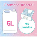 Pack Suavizante Concentrado Colonia 5L + Detergente Concentrado 5L + | Limpieza Profunda | Fragancia Duradera | Protege Color de la Ropa | Suavidad y Frescor Duradero
