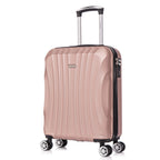 Maleta Cabina ABS 55x40x20cm (44L)- 20 Pulgadas - Negro/Azul/RosaDorado/Plateado/Amarillo/Rojo/Turquesa/Verde/Menta/Morada