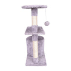 Arobol rascador para Gatos Rascador para Gato Postes rascador para Gatos Grande 105x40x40cm Varias Niveles