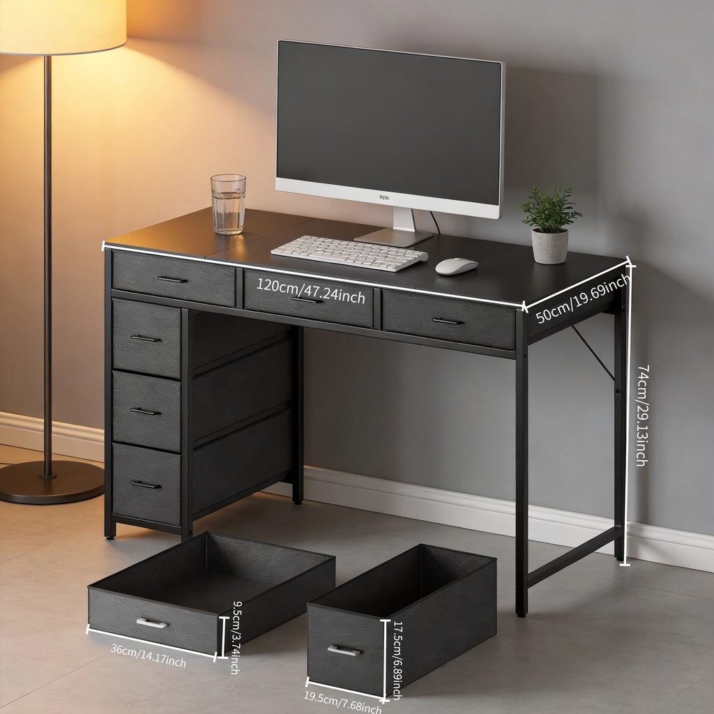 Escritorio para teletrabajo y estudio | 119.99 cm
