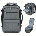 Mochila antirrobo UltraLight 20L de 2026 - Equipaje de mano aprobado por aerolíneas con zona húmeda separada y funda tecnológica de 40.64 cm | Mochila de varios compartimentos para trayectos diarios/vacaciones (diseño unisex, 6 bolsillos seguros)