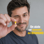 Integrador para hombre con Maca Amarilla, Arginina, Citrulina y Cúrcuma - Envío Rápido desde Almacén Local - 30 Cápsulas Hechas en Italia
