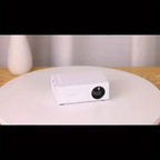 Mini Proyector HD Compacto para Cine en Casa y Camping, Compatible con 1080P, Alimentado por USB, Diseño Portátil con Pantalla LCD, Perfecto para Uso en Interiores y Exteriores